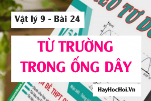 Từ trường trong ống dây, Cách vận dụng Quy tắc Nắm tay phải xác định chiều Đường sức từ - Vật lý 9 bài 24